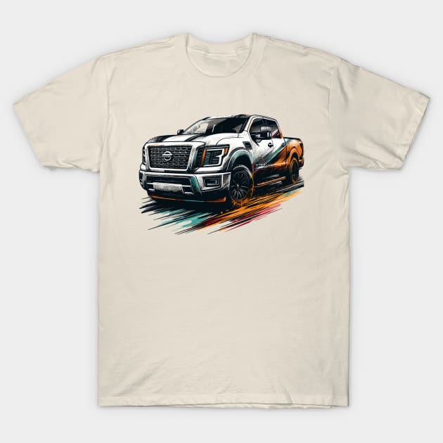 Nissan Titan T-Shirt by Vehicles-Art